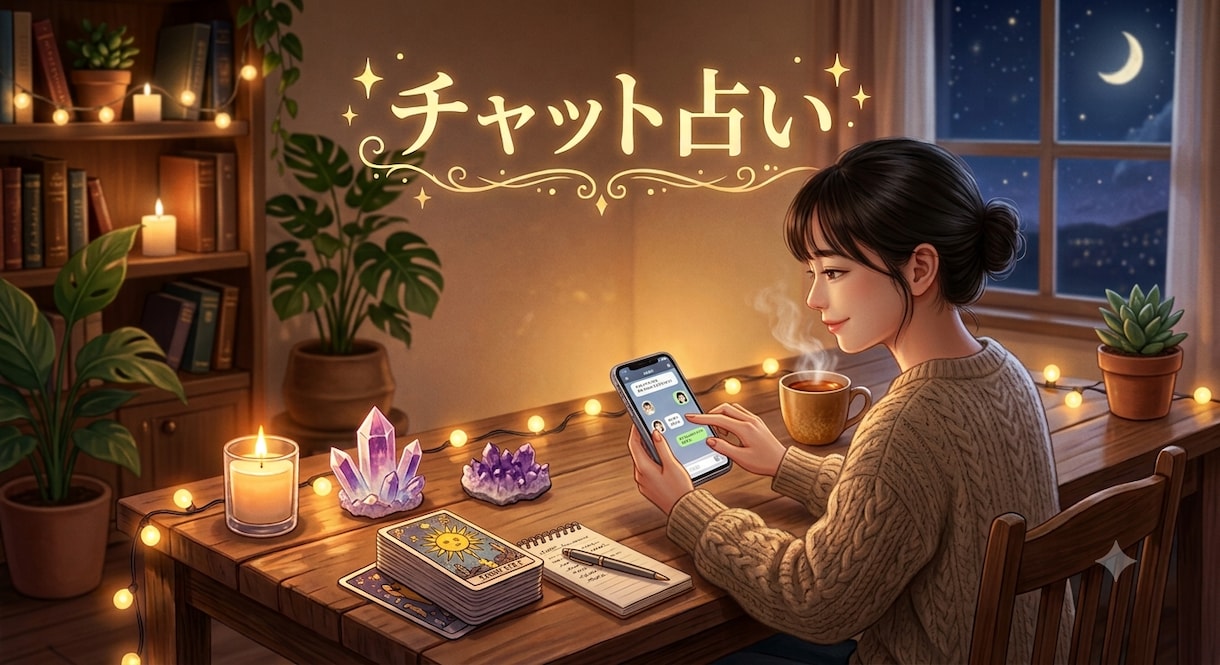20分チャット占い！あなたのお気持ちに寄り添います いつでも、どこでもココロ軽くなる。あなただけのチャット占い♪ イメージ1
