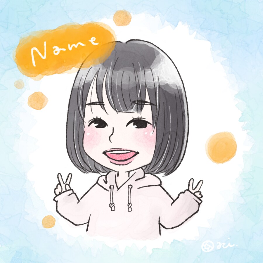 贈り物や記念にお勧め♪ゆる可愛い似顔絵お描きします 笑顔が増える特別な1枚を作りませんか？プレゼントや思い出に＊ イメージ7