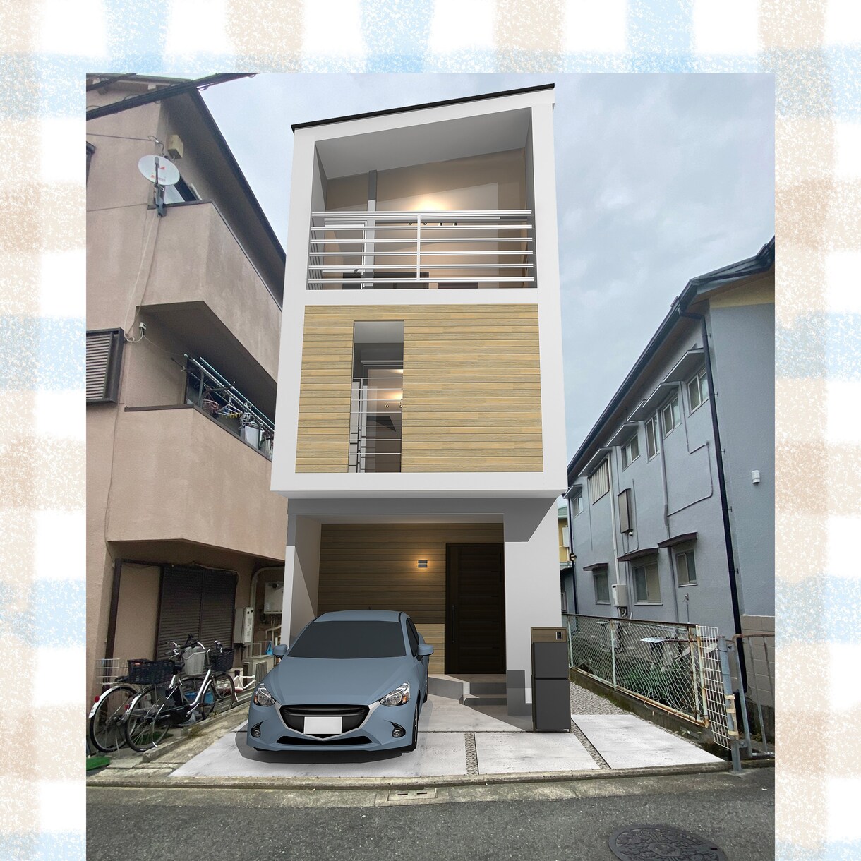 間取り図から住宅パースをCGでリアルに仕上げます 【現役建築士が制作】リアルな建築パースを短期間でお届け！ イメージ8