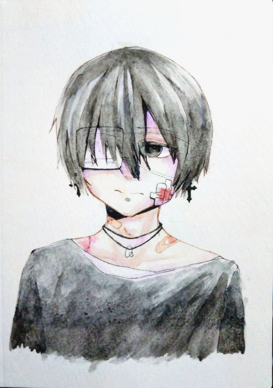 アナログ透明水彩絵描きます 自分だけが使える絵が欲しい方、オリキャラを形にしたい方必見！ イメージ3