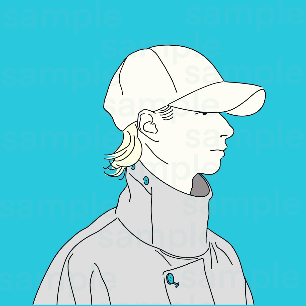 写真を元に目の引くイラスト描きます 【商用OK】バースデープレゼントや表紙のイラストなどに イメージ1