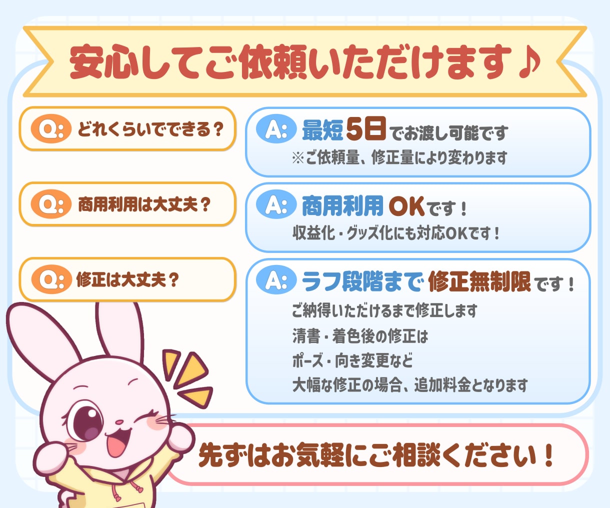 SNSアイコンに◎ゆるかわ動物キャラ作成します 商用OK！SNSアイコン・配信に◎ゆるかわ動物キャラを作成♪ イメージ5