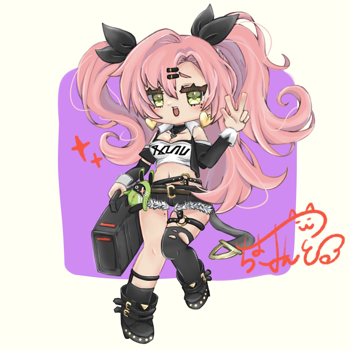 デフォルメキャラ描きます オリジナルから既存のキャラをデフォルメキャラで描きます！！ イメージ5