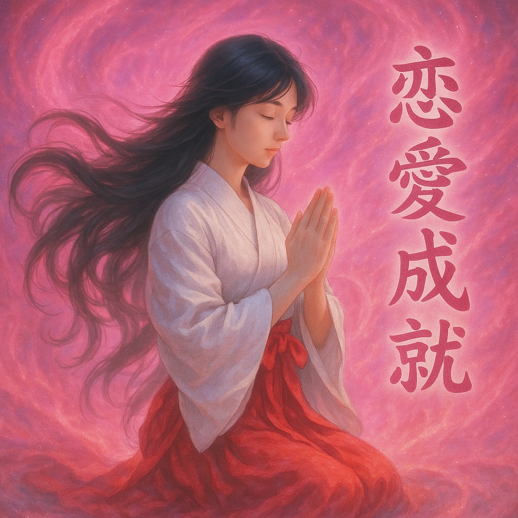 神代巫女の祈りで恋愛の流れを整えご縁を結びます 恋に向かう意識を整え自然なご縁が巡る状態へ導きます イメージ3