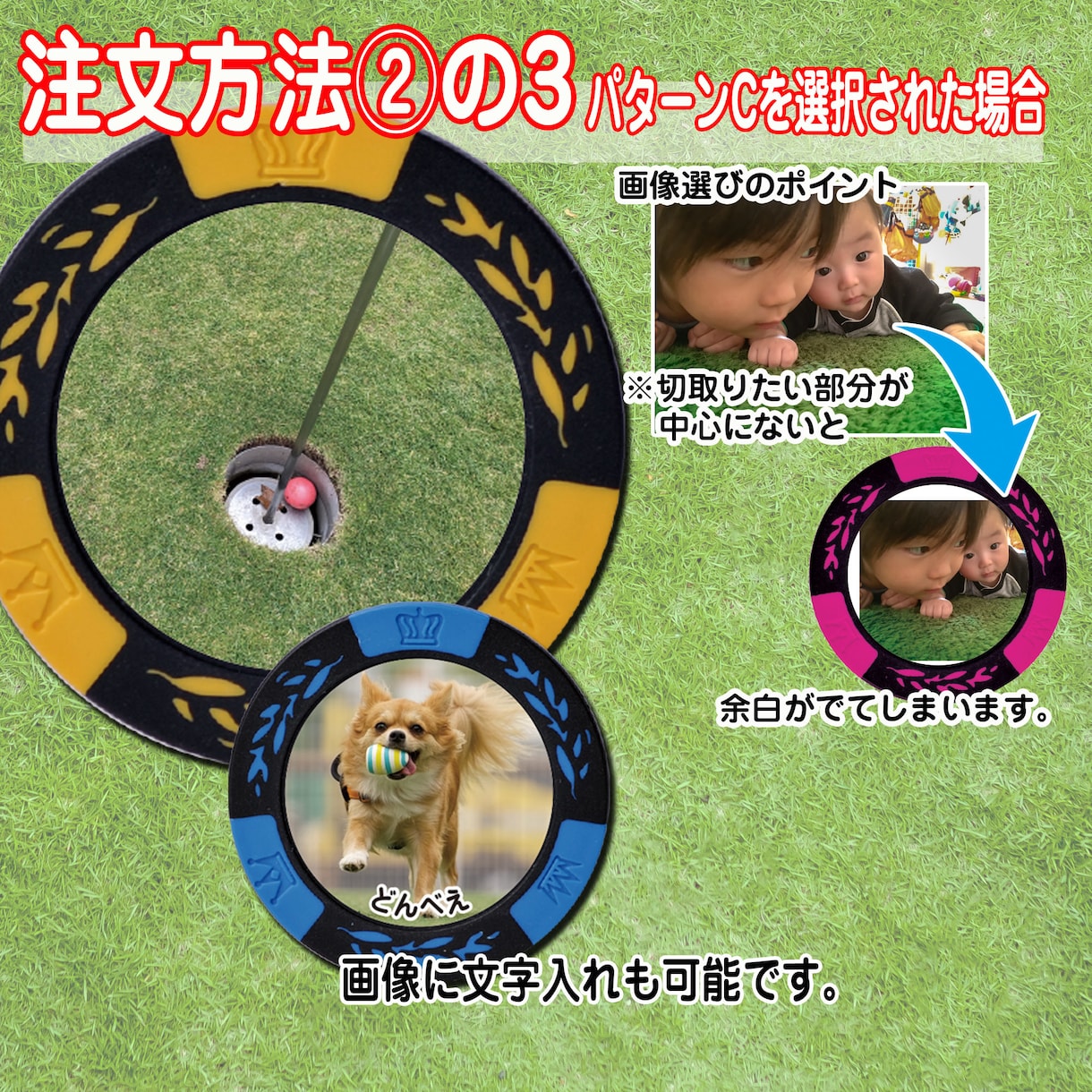 オリジナルカジノゴルフマーカーを1個から作製します ゴルフコンペの幹事様、ゴルフショップ様向けです イメージ8