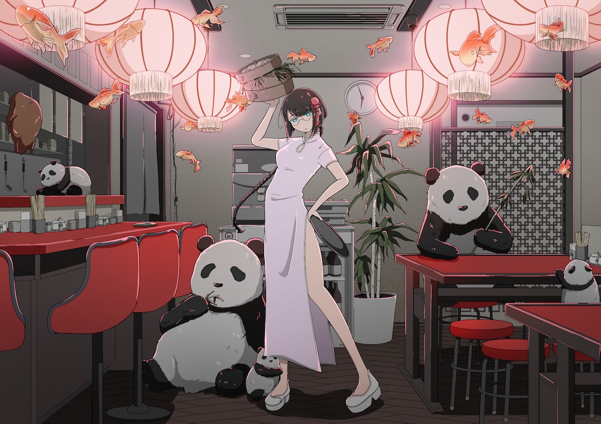 実績多数！背景ありの一枚絵を制作します 修正回数無制限！用途に合わせて制作します イメージ8