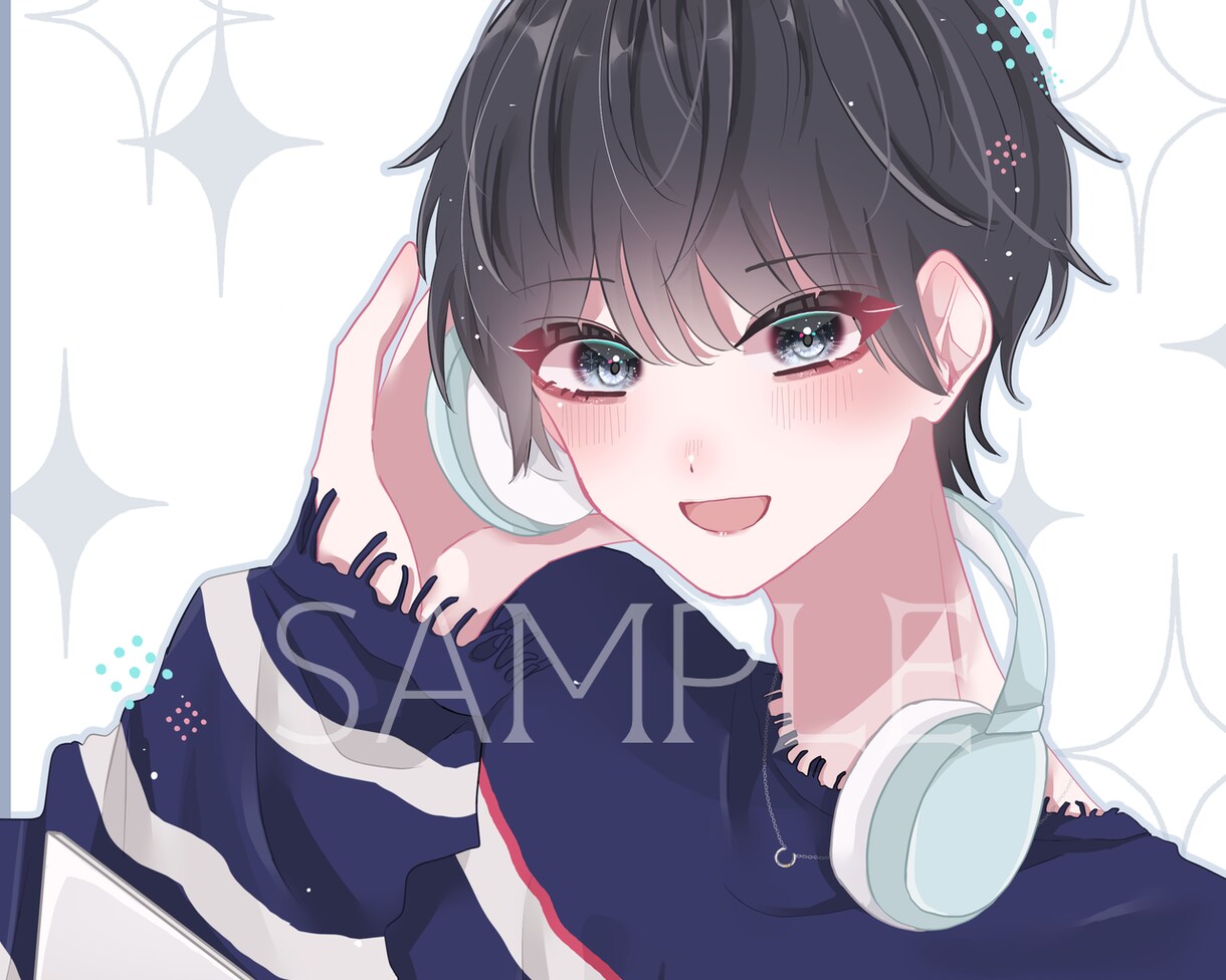 ふわふわキラキラな可愛いイラストを描きます かわいいを詰め込んだあなただけのイラストを制作します♡ イメージ5