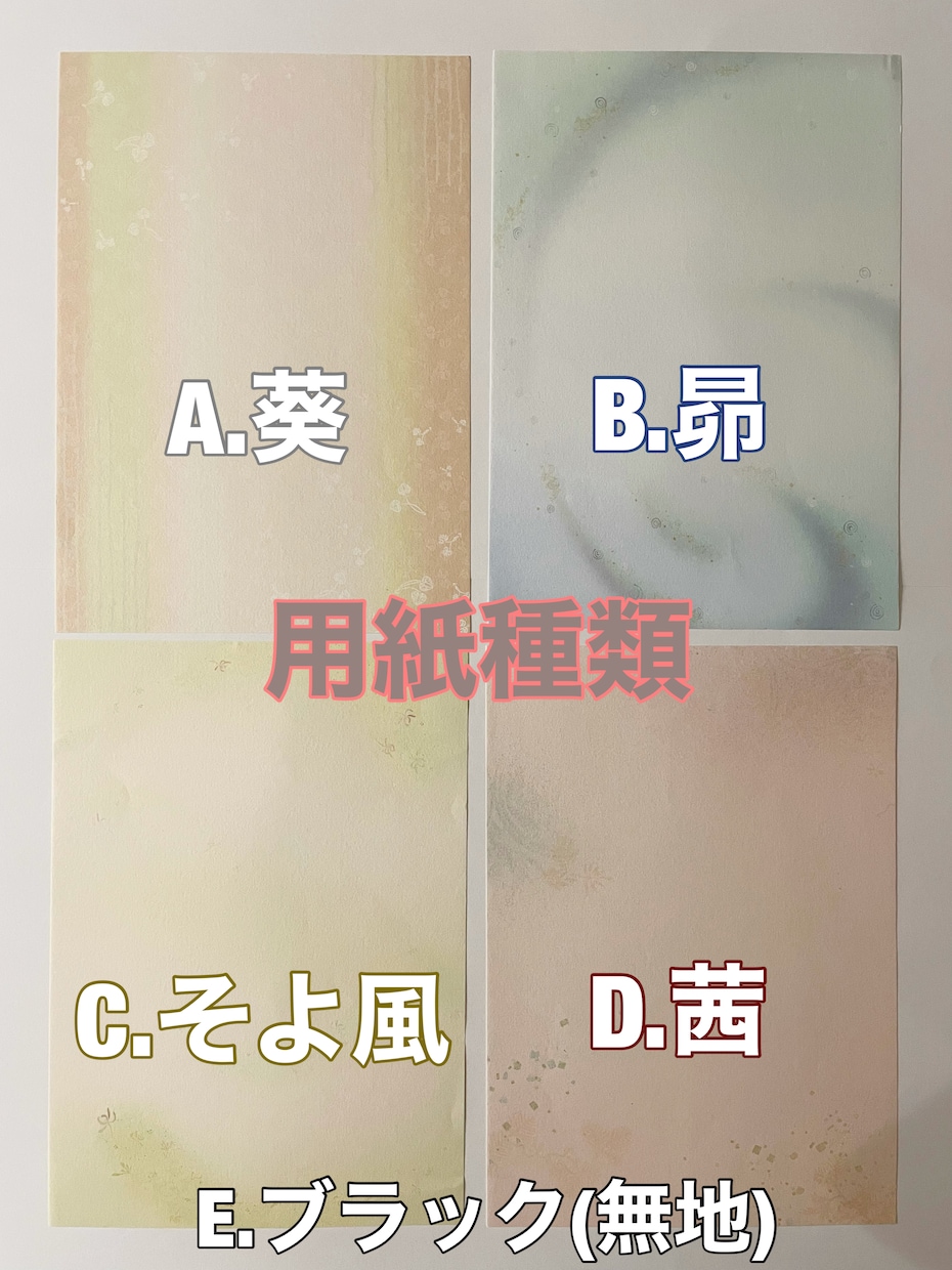 高等師範が、命名書を書きます ★用紙・筆色を自由にお選び頂けます♪輝く筆跡で特別な一枚に！ イメージ7