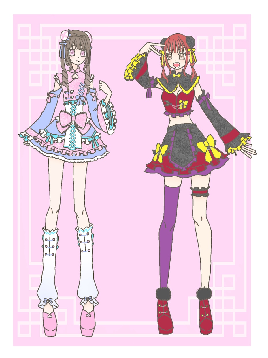 衣装デザイン書きます 女の子の衣装デザインならおまかせください！ イメージ3