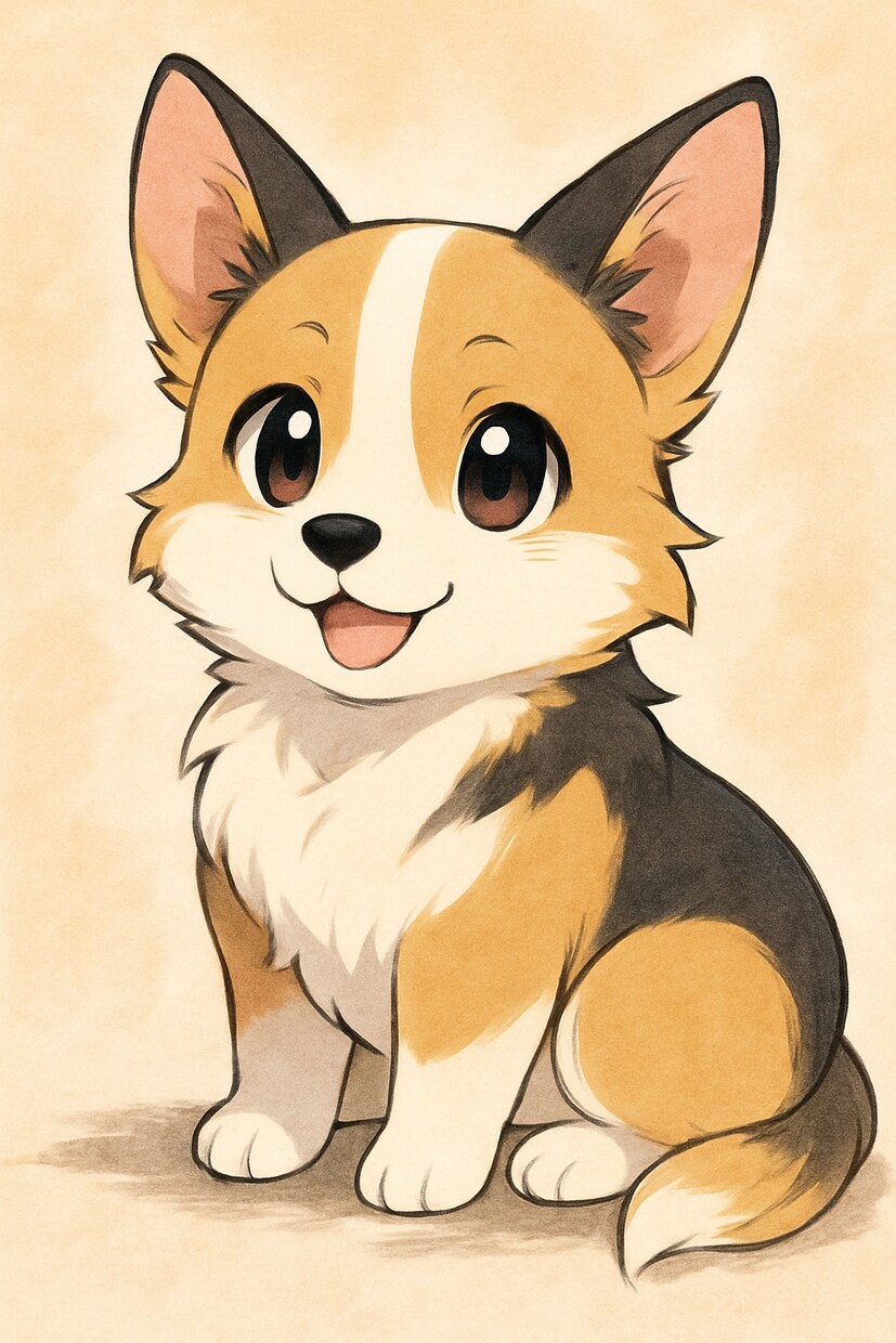 あなたのペットの絵を書けます 世界に一つ、あなたのペットのオリジナルイラスト イメージ1