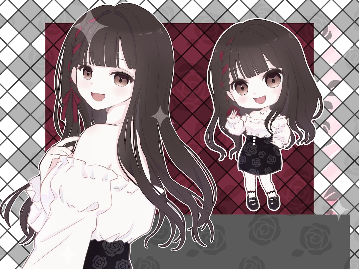 おまかせプラン！ます ぷにっと可愛いイラストをおまかせで格安販売中!! イメージ4