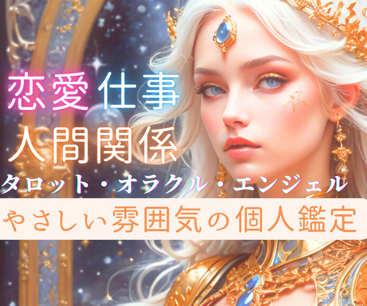 仕事、人間関係、恋愛【占い】深掘り鑑定します 転職/仕事/金運/両思い/恋愛/親子/子育て/人間関係/占い イメージ1
