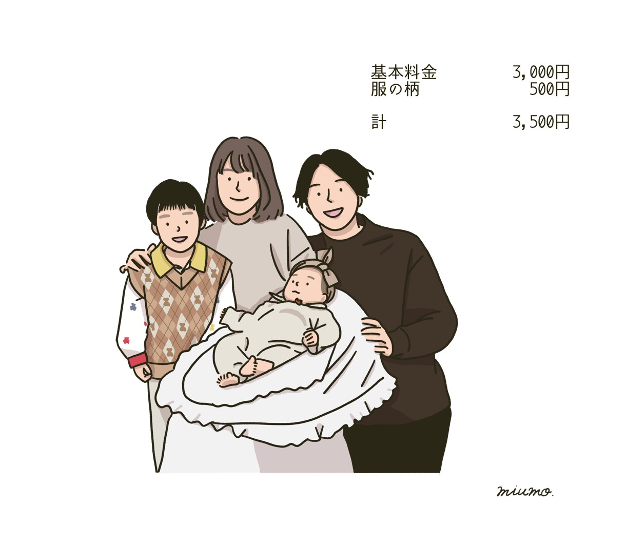 思い出のお写真を、暮らしになじむイラストにします 素敵なお写真を、イラストにして飾りませんか？ イメージ8