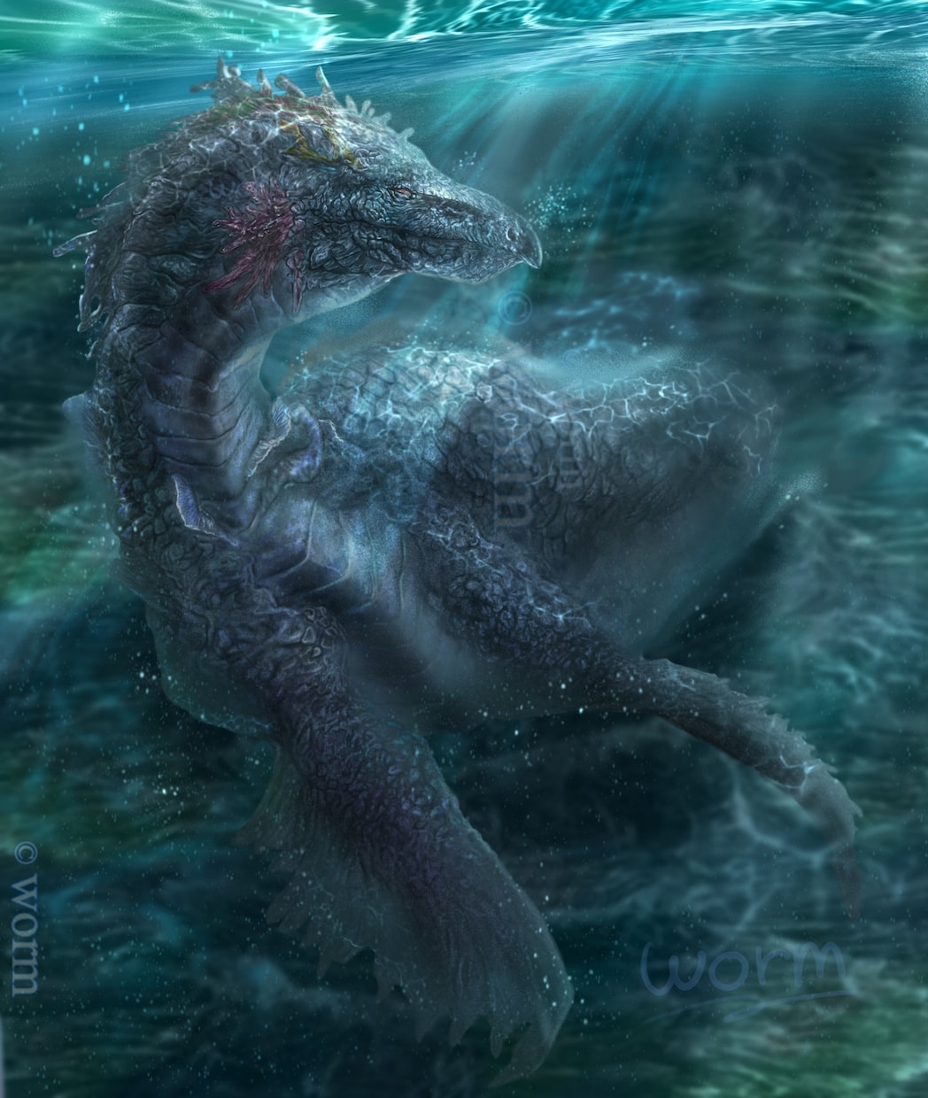 モンスター一枚イラスト描きます モンスターやドラゴンなどの一枚イラストを制作いたします！ イメージ2