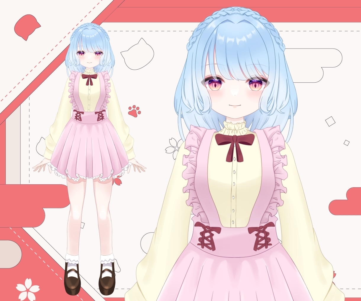 Vtuberの《迅速で高可動》なモデリング致します Live2Dでハイクオリティのモデリング！表情差分あり○ イメージ8
