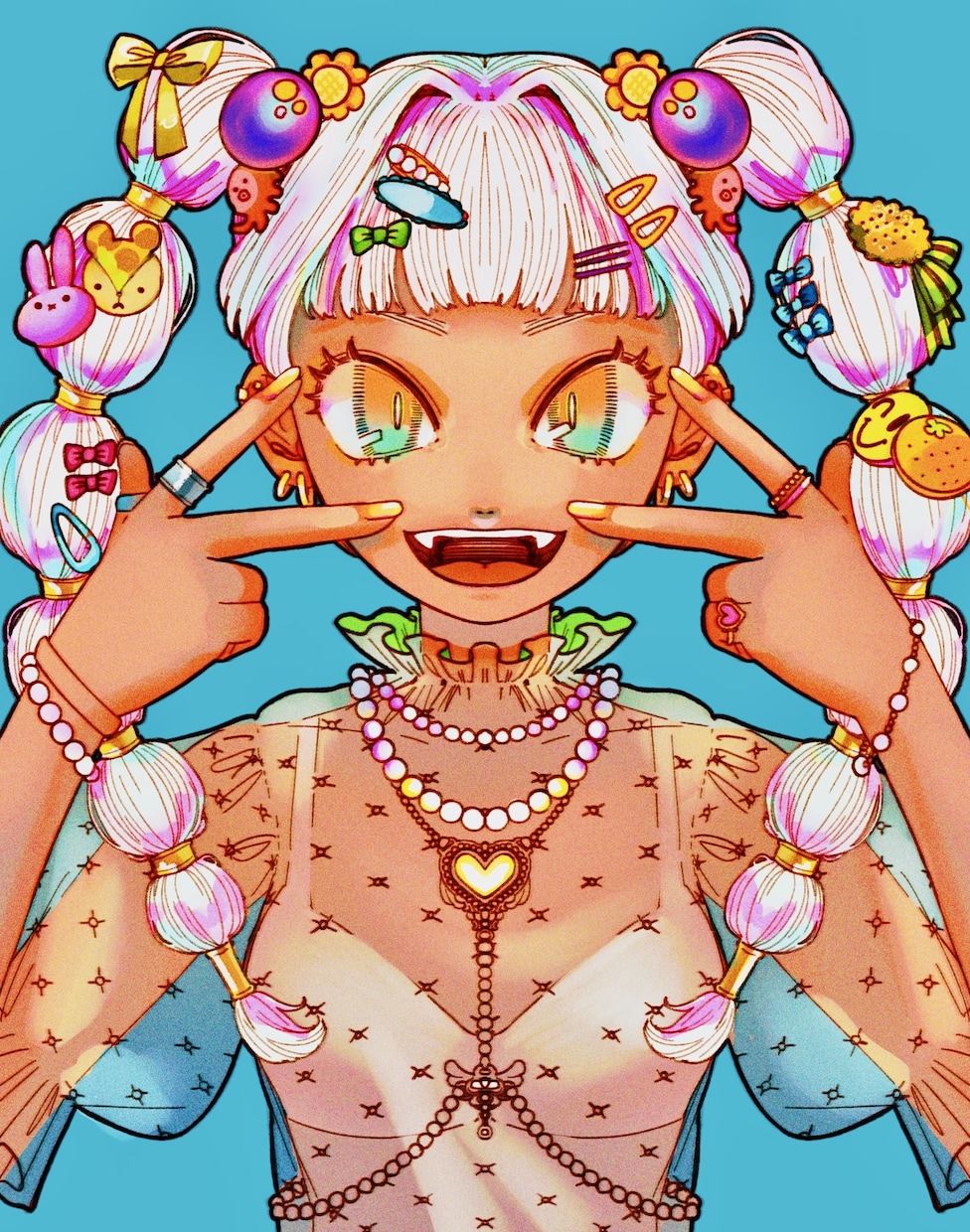 SNSで活躍するイラストやアイコンを制作します ぱっと目を引く印象に残る人物イラストを制作します イメージ3