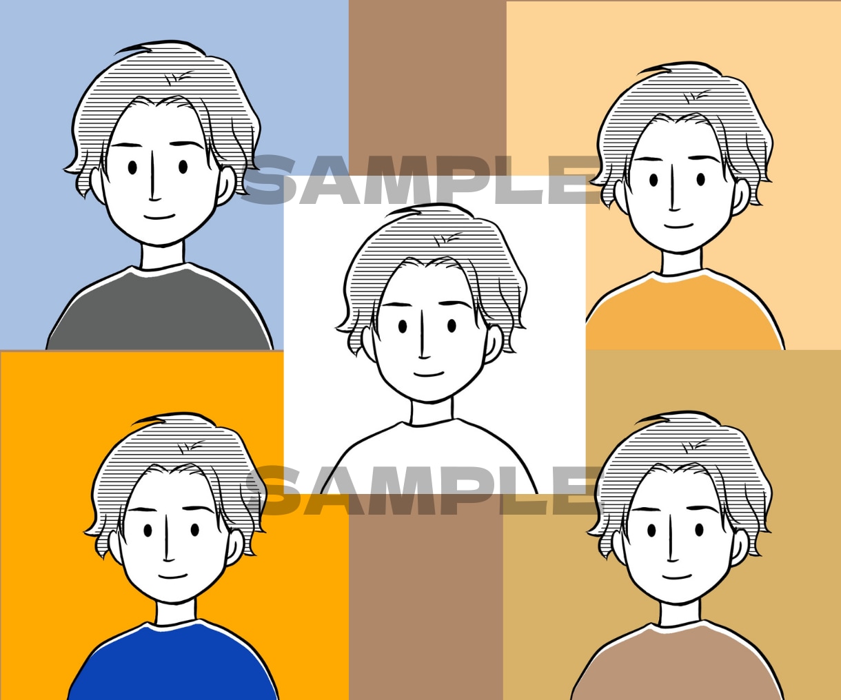 アイコン、イラストお描きします シンプルだけどオシャレなイラストで目を引くものを♪商用ＯＫ◎ イメージ6