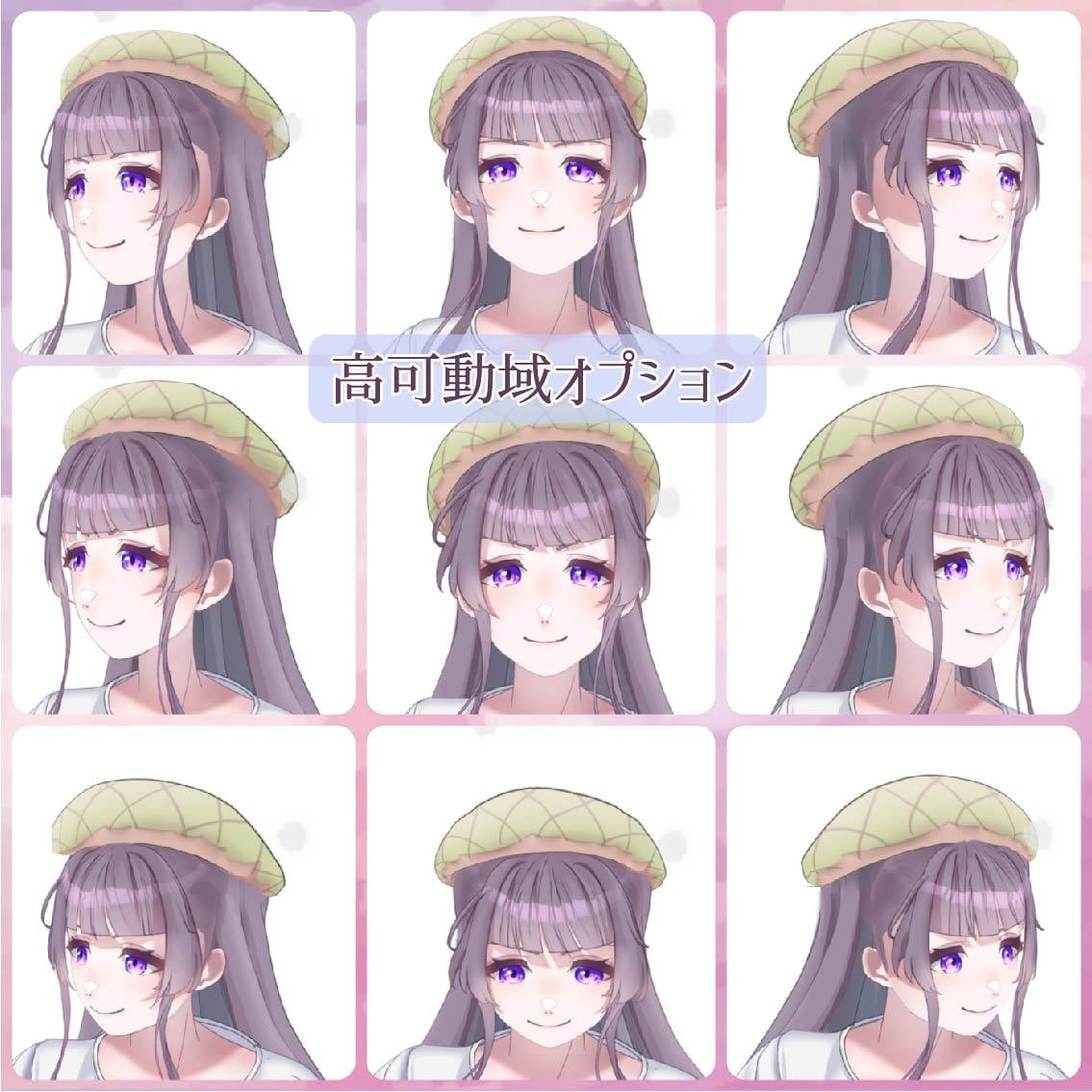 キャラデザからモデリングまでLive2D制作します 高コスパ！お得に全身を表情豊かに動かします！ イメージ4