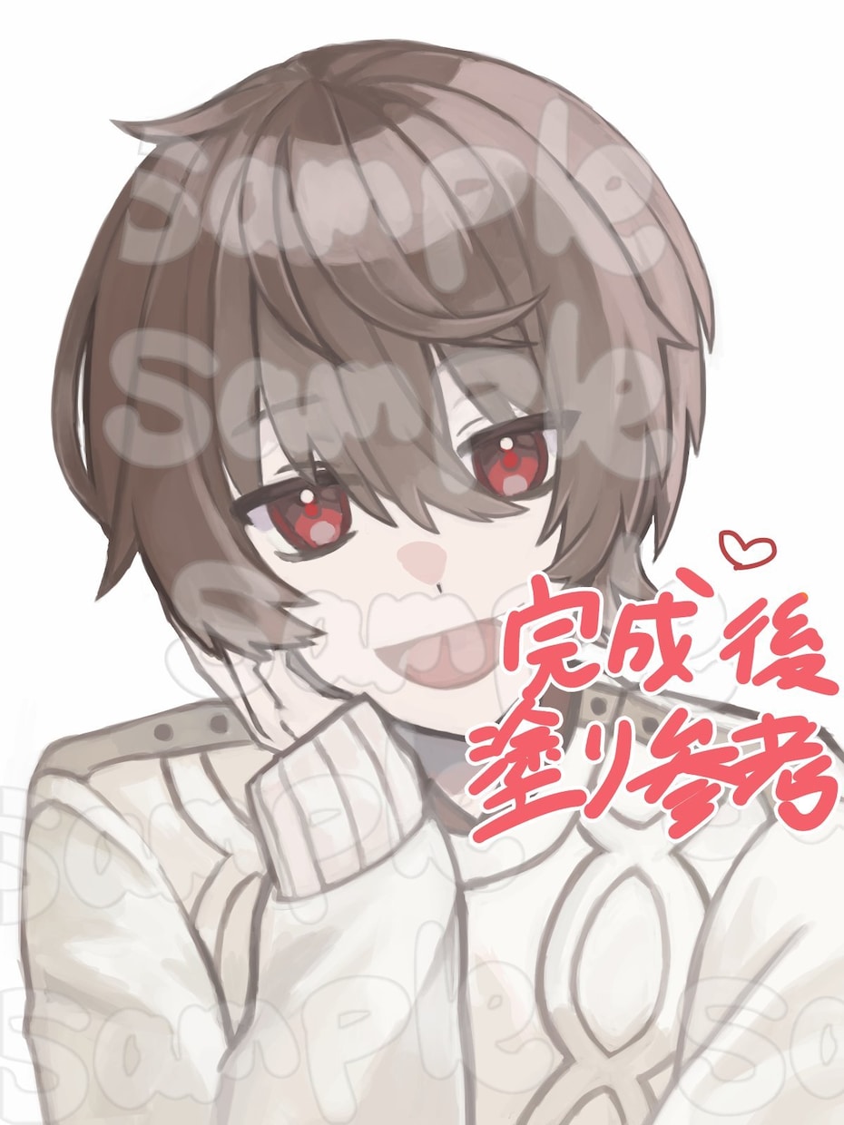 2人バストアップでこの値段！夢絵等なんでも描きます ♡⃛ 男女問わず、シチュエーションも好きなように可能です！ イメージ2