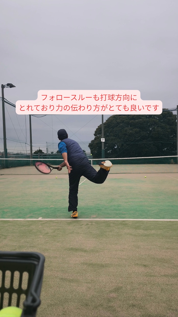 テニスフォームを徹底分析・改善します 17年指導経験×論理的分析で上達をサポート!! イメージ5