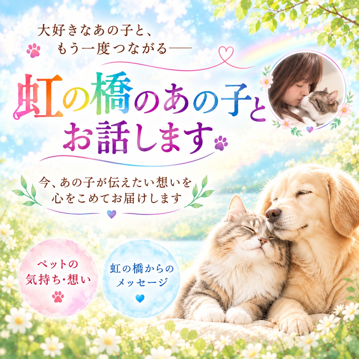 5つの講座で学んだ、旅立ったペットの思いを伝えます あの子は今どう思っているのかな？そんな思いを抱えている方へ イメージ1