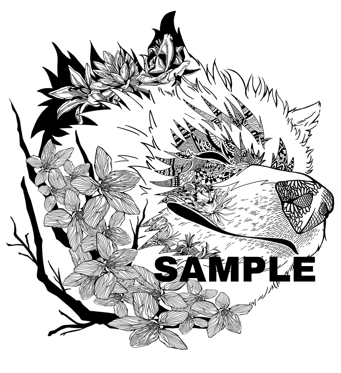 イラスト（動物、架空生物、モノクロ）描きます イラストが好きなあなたへ、イラスト必要なあなたへ イメージ3