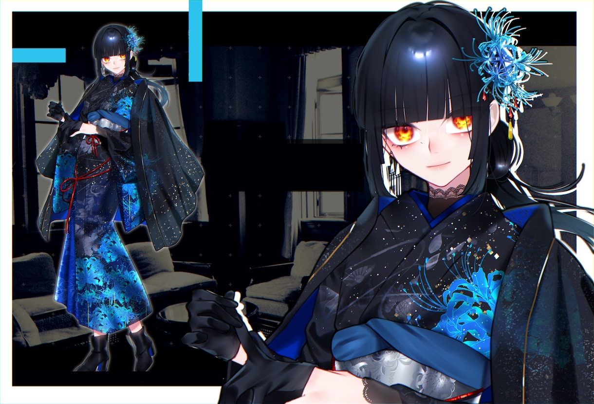 キャラ立ち絵描きます TRPG・動画などで使用する立ち絵をお求めの方向けです イメージ3