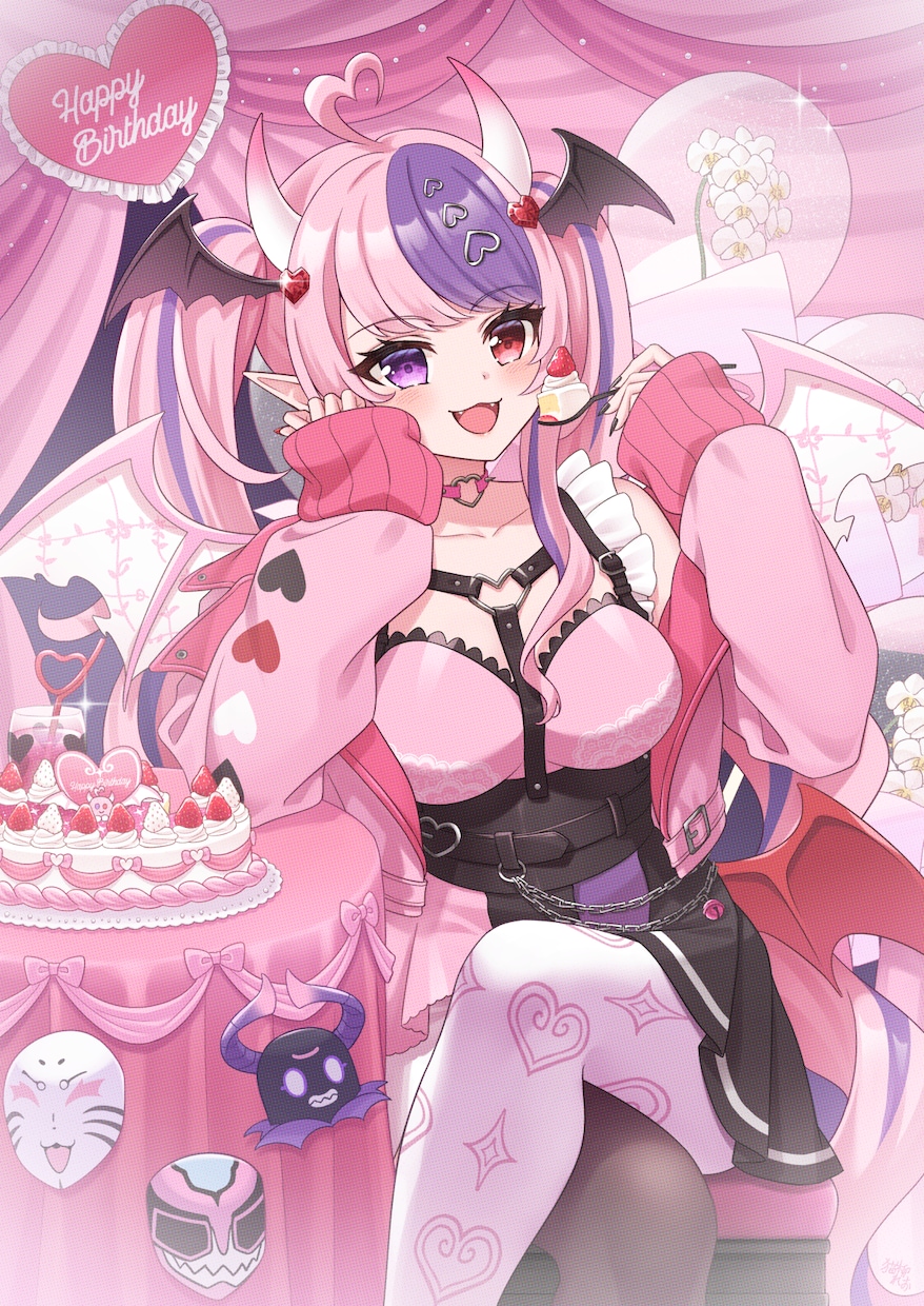 VTuberさんの配信用イラスト描きます 配信を鮮やかかつ柔らかく彩ります！(要事前DM) イメージ2