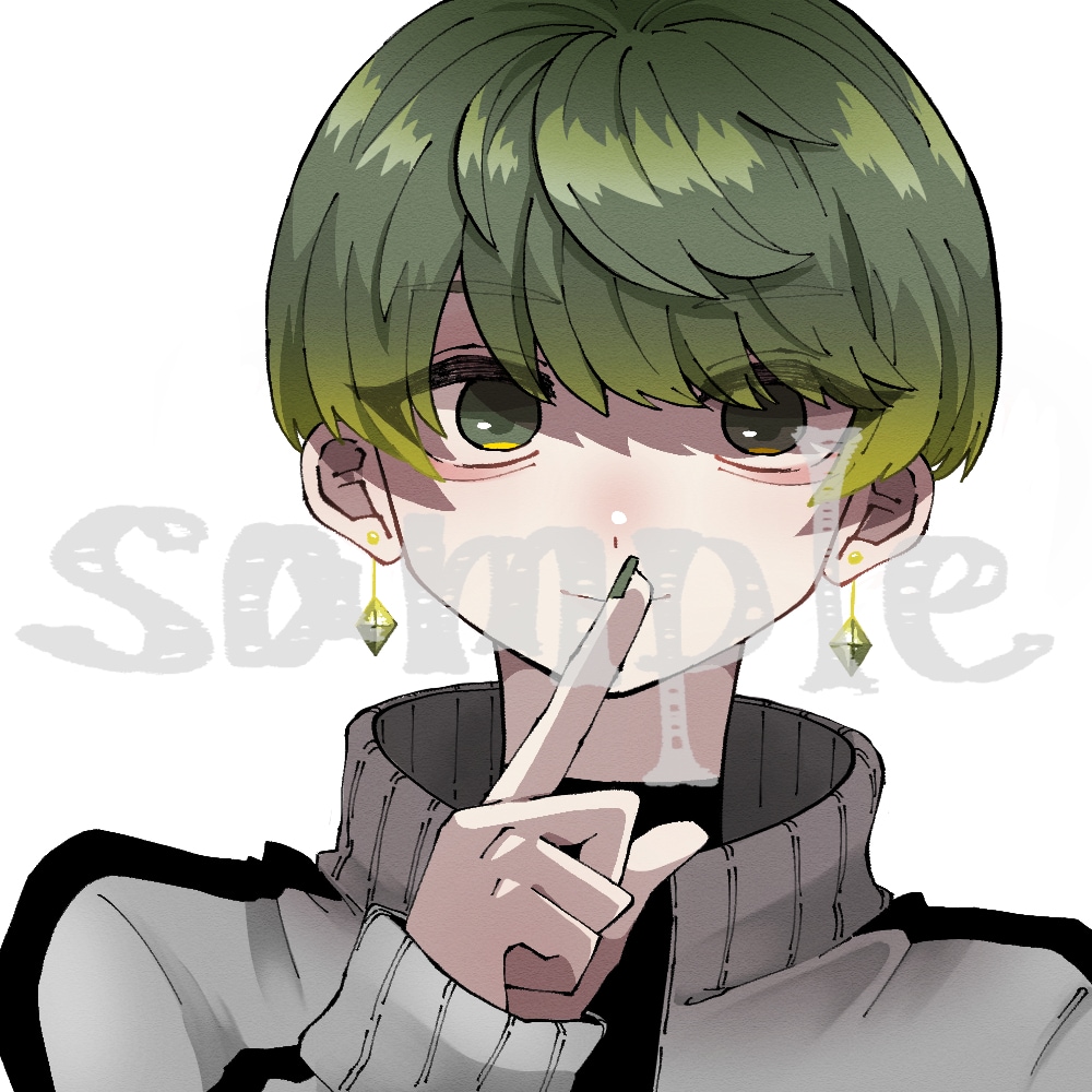 SNS用アイコン描きます シンプルだけど映えるあなただけのイラストを提供いたします イメージ3