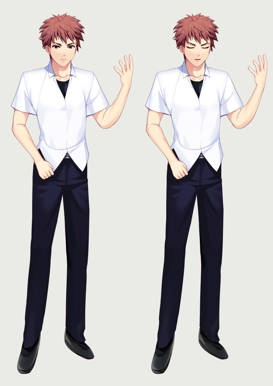 アニメ・ゲーム風イラスト描きます カッコいい男性キャラクターが得意です イメージ3