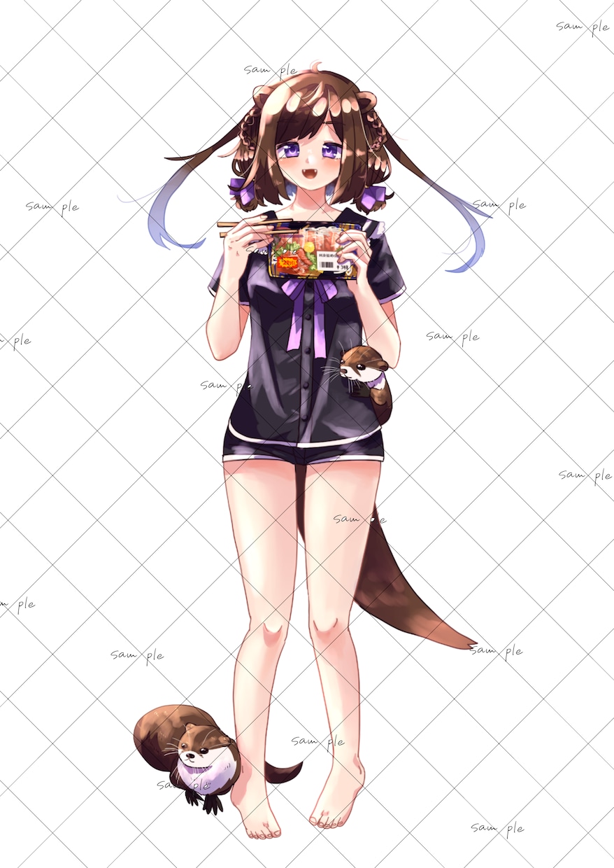 IRIAM用の立ち絵描きます 柔らかいタッチとかわいめのイラスト！ イメージ9