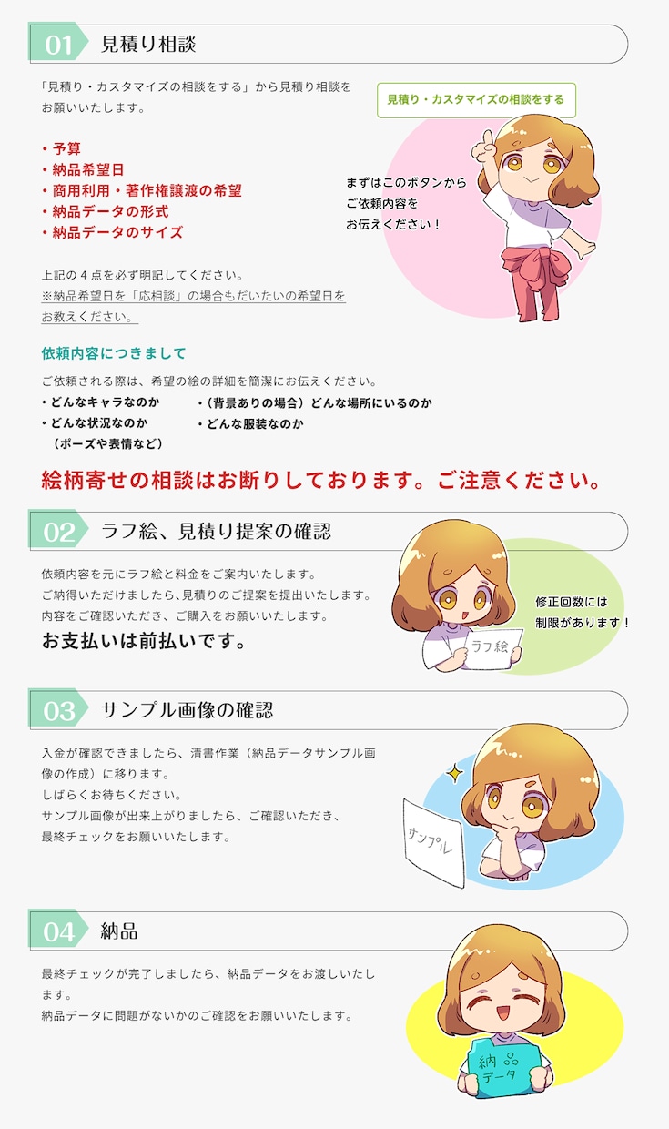 短納期で高品質なイラストを制作します 歌ってみた・立ち絵・サムネイラストなど用途別に制作します イメージ3