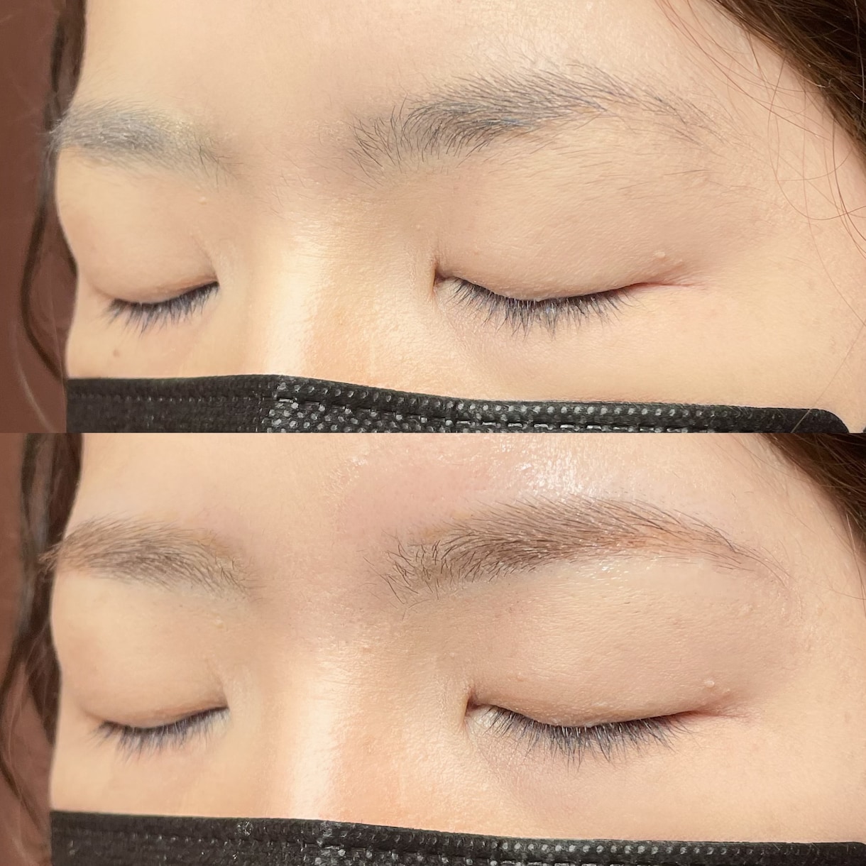 楽になる！眉カット・眉メイク写真添削レッスンします 男女可能　自宅でできる眉カット・眉メイクの写真添削レッスン イメージ2
