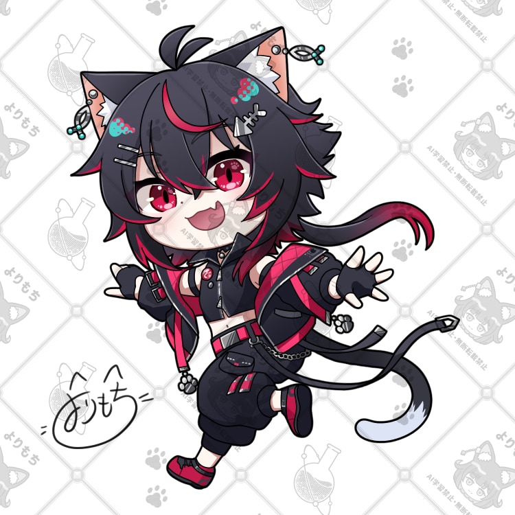 全身ミニキャライラストお作りします SNS等のアイコンやスタンプにもご使用いただけます イメージ4