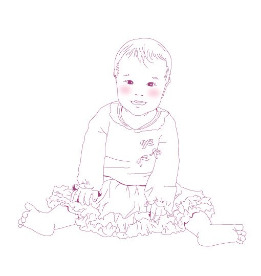 写真をもとに似顔絵作成します シンプルでリアルタッチな似顔絵を描きます イメージ2