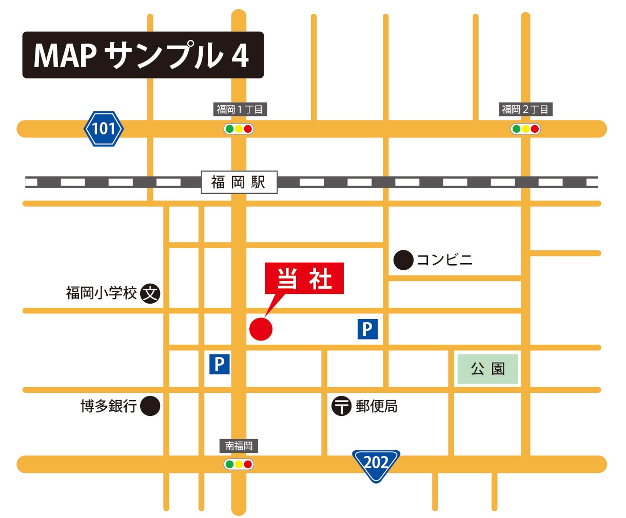 分かりやすい地図を作成いたします GoogleMAPを元に分かりやすい地図を作成いたします。 イメージ4