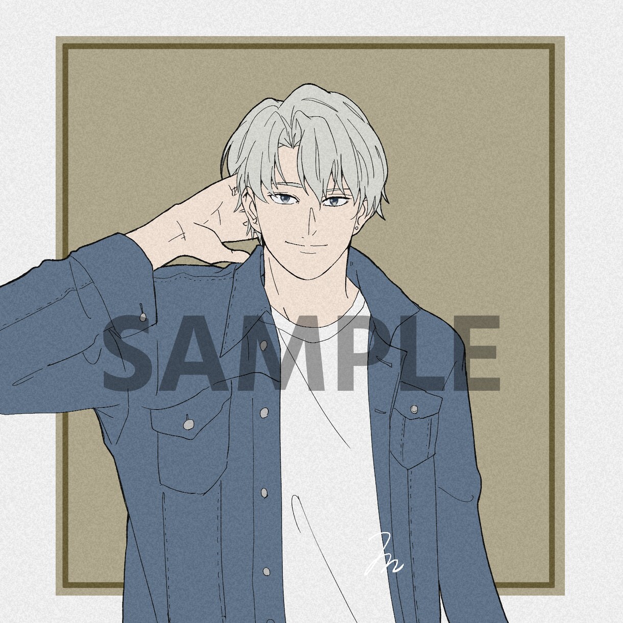 シンプル・おしゃれなイラスト描きます おしゃれなイラスト描きます！SNSアイコンにも！ イメージ4