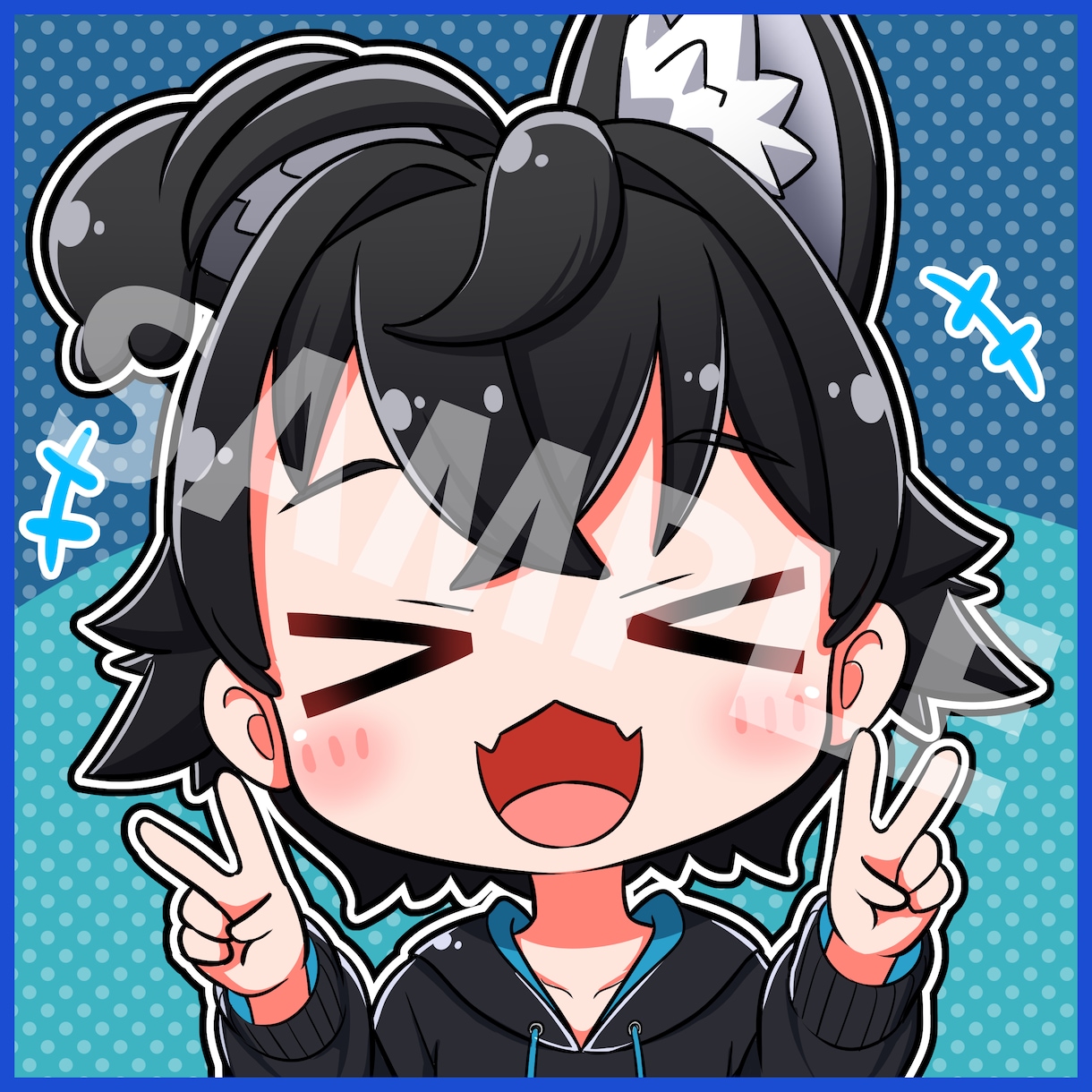 SNSアイコン・Twitchスタンプ等描きます かわいいミニキャラは任せて下さい！ イメージ3