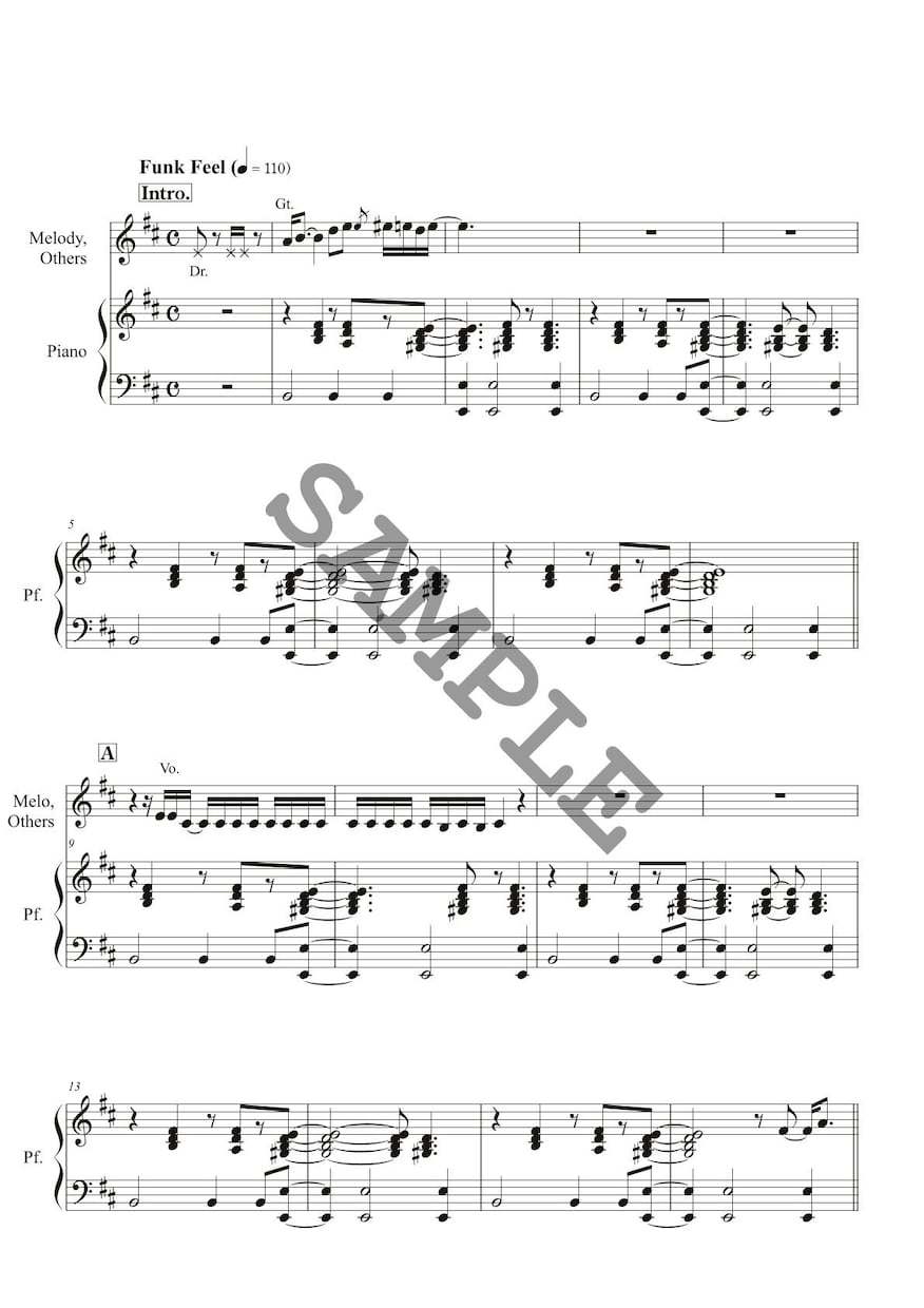 お手持ちの楽譜から、ご希望の楽器編成に編曲します ✅正確で素早い納品　✅オールジャンルOK イメージ3