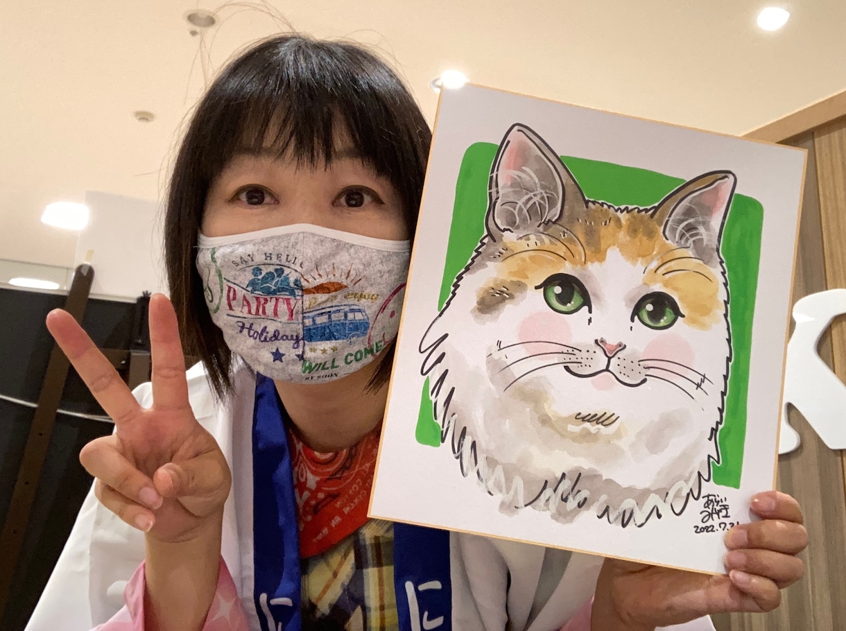 ワンちゃん・猫ちゃん(ペット)の似顔絵描きます 可愛いペットの姿を永遠に残しましょう！ イメージ9