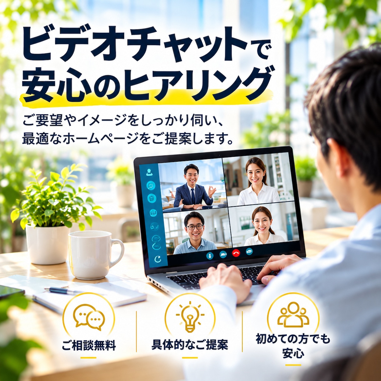 運用コストも考慮したホームページを制作します 柔軟な対応による、満足度の高いホームページ制作 イメージ2