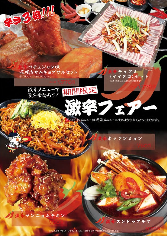 簡単なメニュー表やチラシ作ります 特に個人飲食店のオーナー様必見です イメージ4