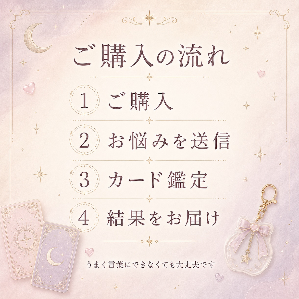 推し活でしんどくなった心をカードで整理します 推し活のモヤモヤに寄り添います。 イメージ5