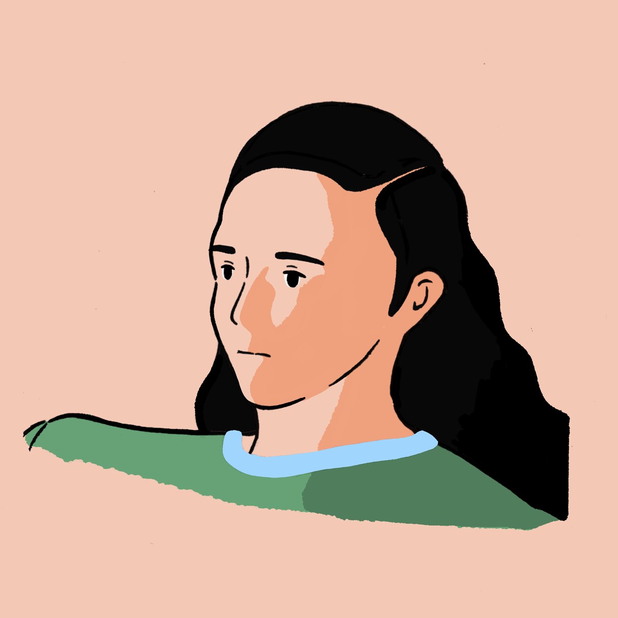人物メインのイラストを描きます アイコン、似顔絵、商用などにお使いください！ イメージ6