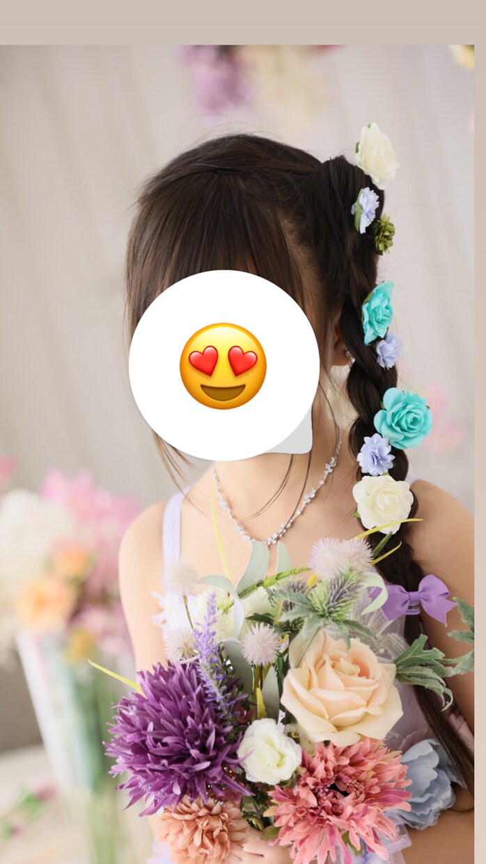 三つ編みに刺すだけの簡単花ピンお作りします 完成品はもちろんオーダーメイドも受付中 イメージ1