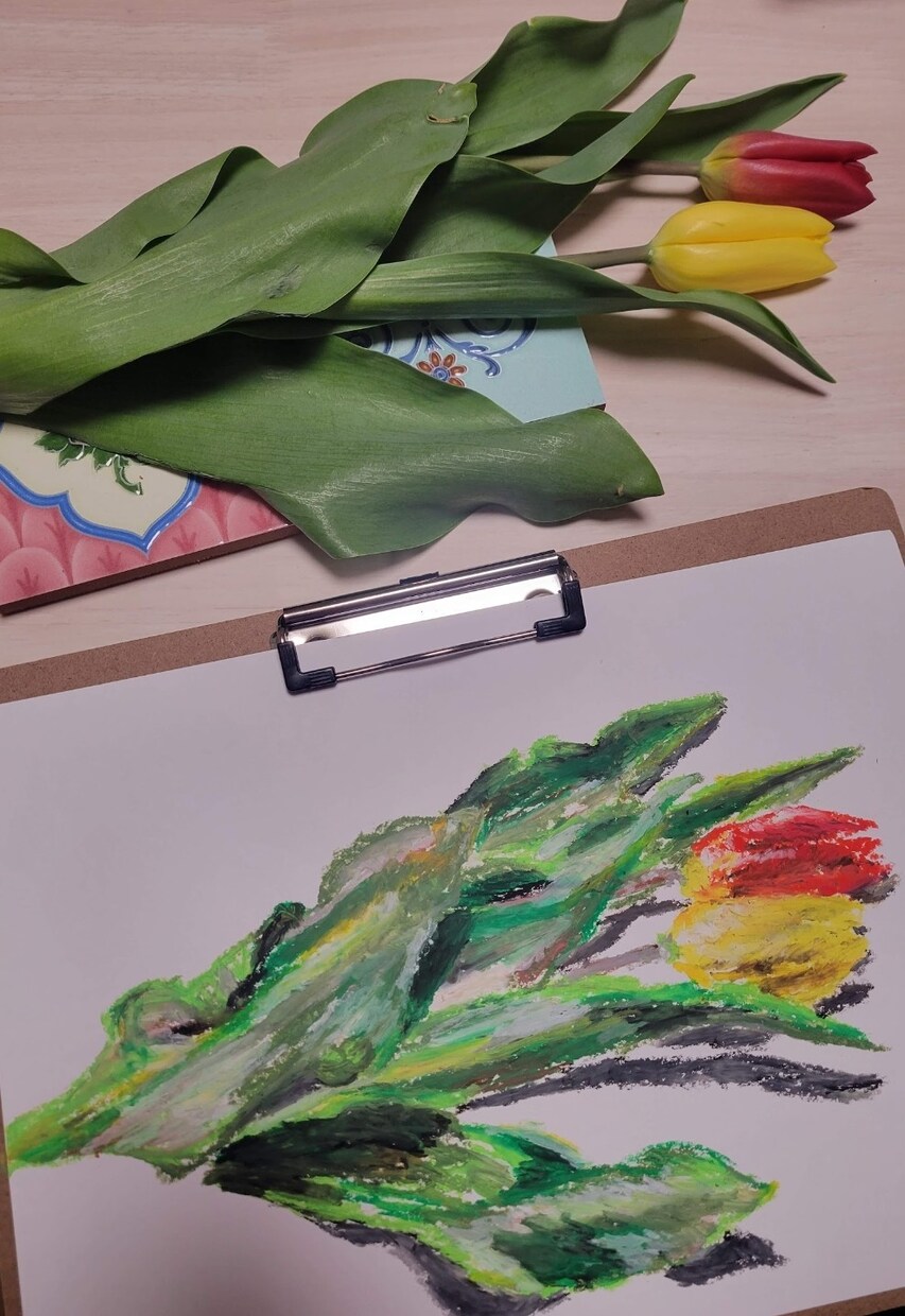 飾るための素敵な油絵・水彩鉛筆画を描きます 元美術部員がお気に入りの写真や風景を部屋に飾れる絵にします♪ イメージ7