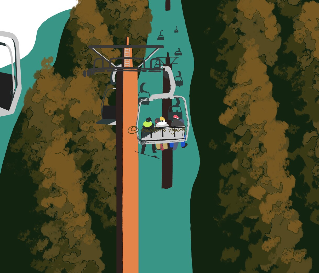 目に留まる一枚絵！少し不思議な風景イラスト描きます 書籍の装画やMVイラストなどにぜひ！ イメージ5
