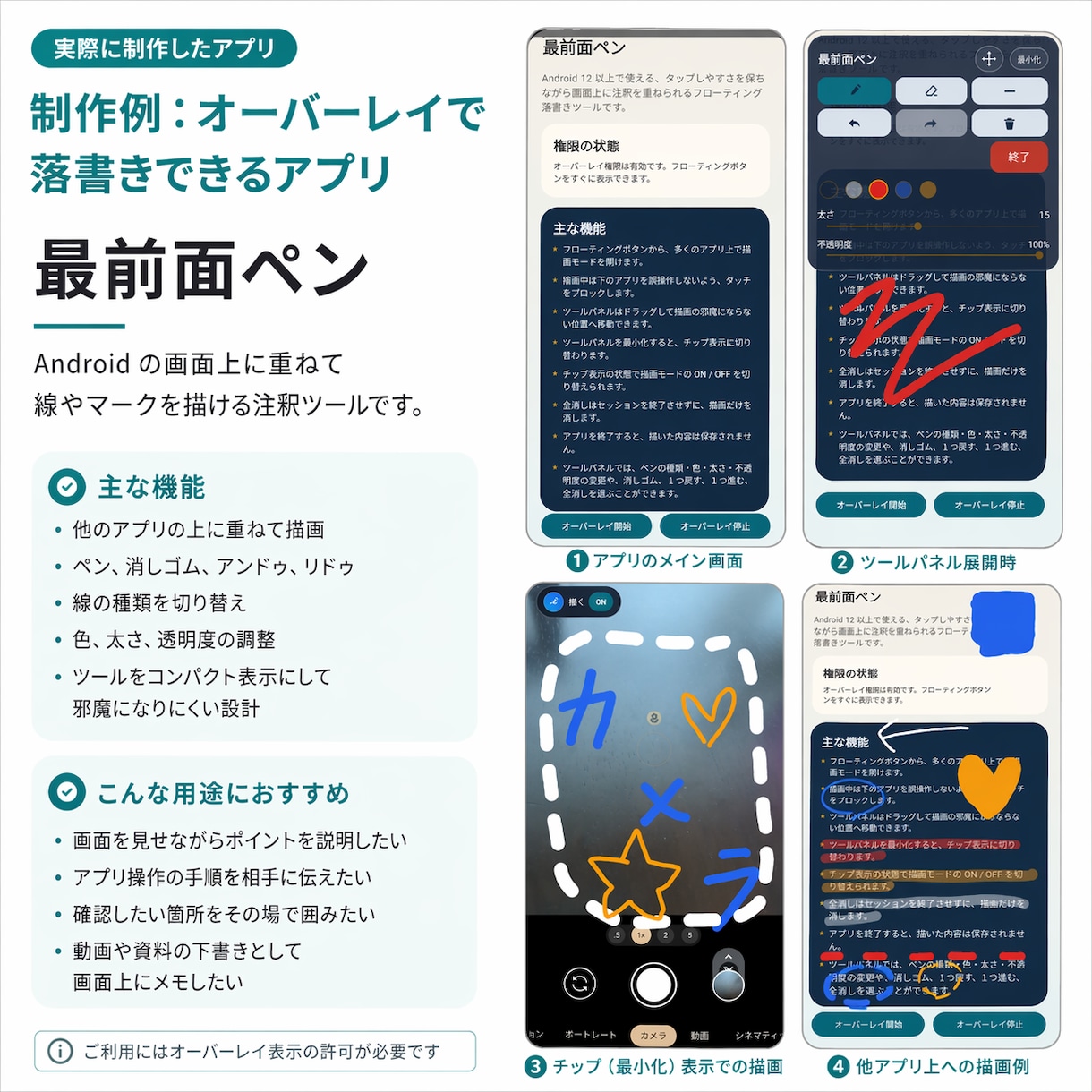 小さなAndroidアプリを制作します 現役エンジニアがあなたのアイデアを低価格でアプリ化 イメージ3