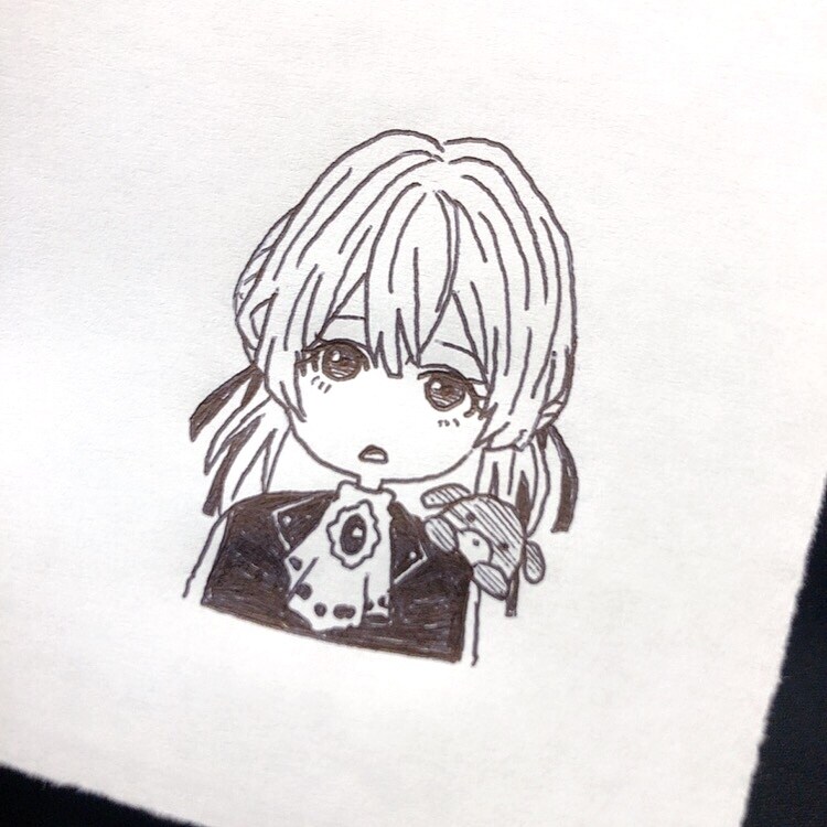 既存キャラクターを私の絵柄で書きます 贈り物のワンポイント、付箋等として！ イメージ6