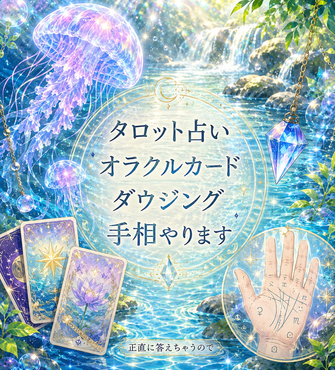 ご要望に合わせた占いをします 貴方の悩みにちょっとした助言を イメージ1